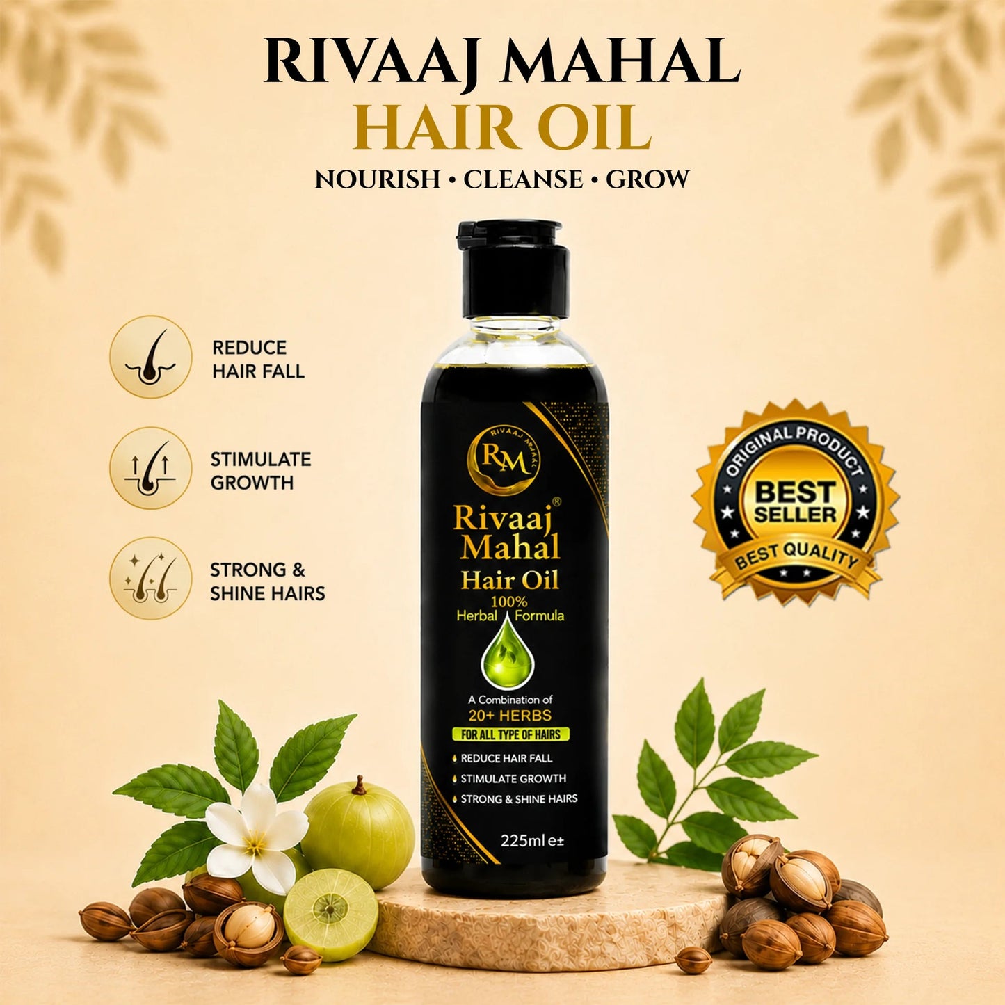 Rivaaj Mahal Hair Oil