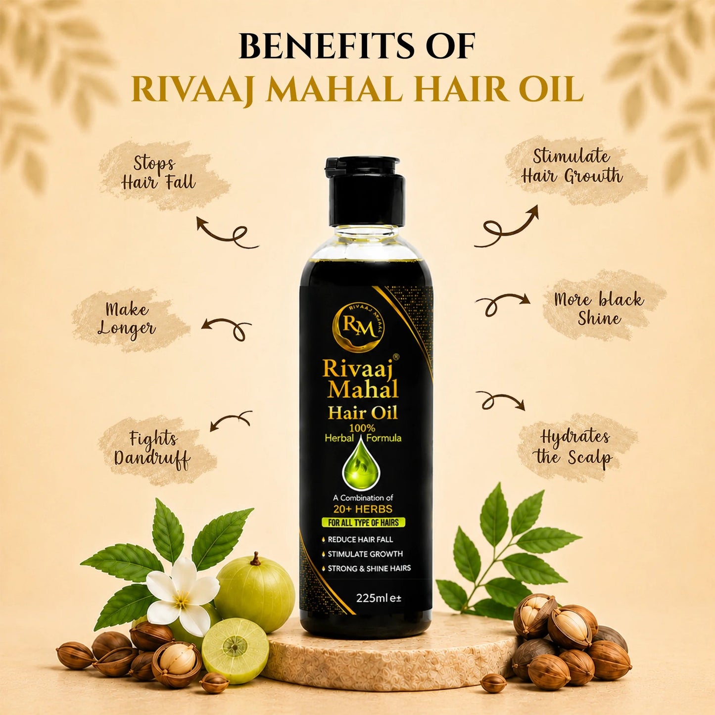 Rivaaj Mahal Hair Oil