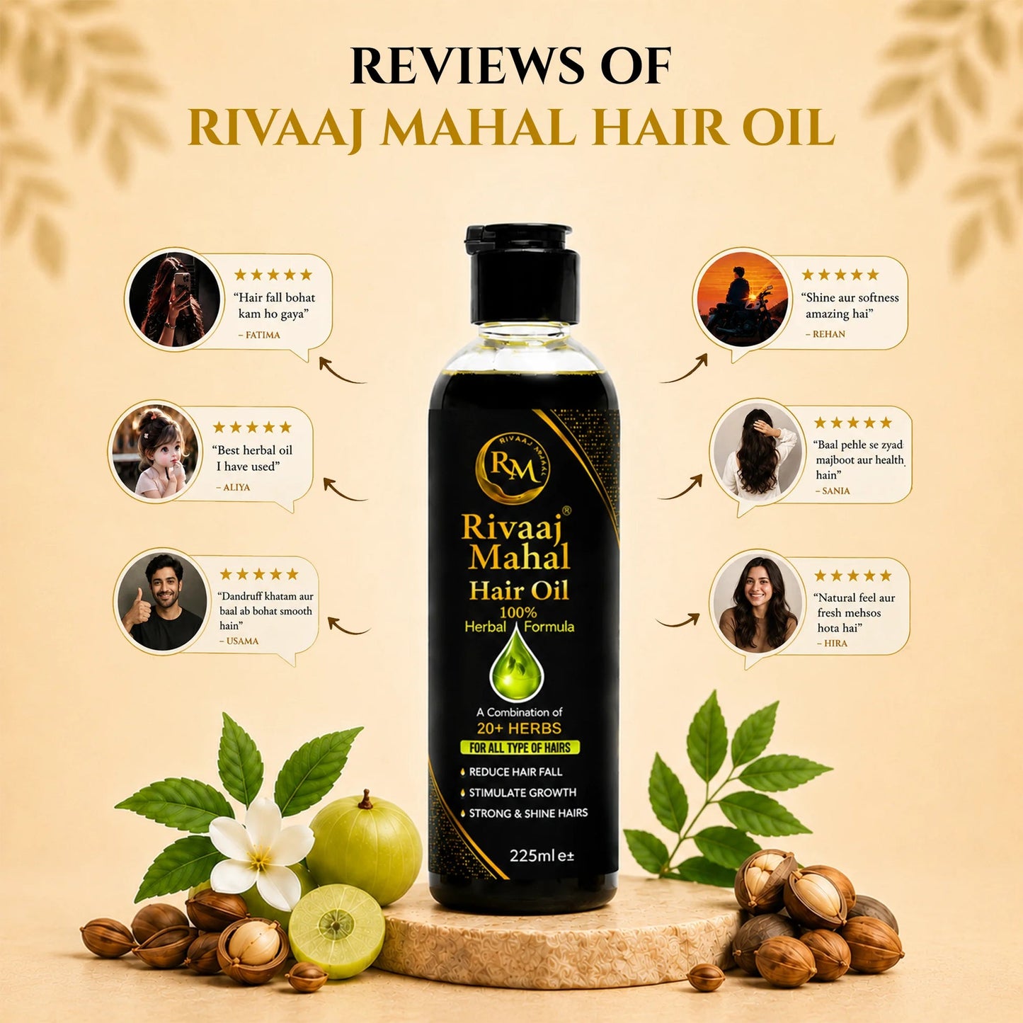 Rivaaj Mahal Hair Oil
