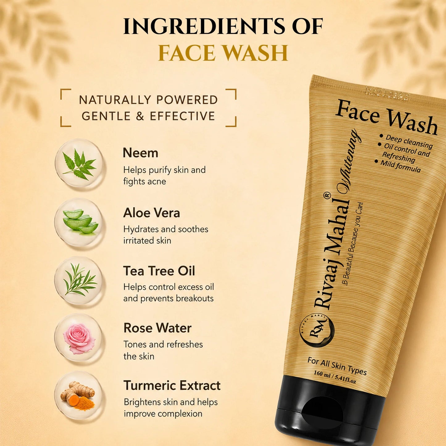 Rivaaj Mahal Face Wash