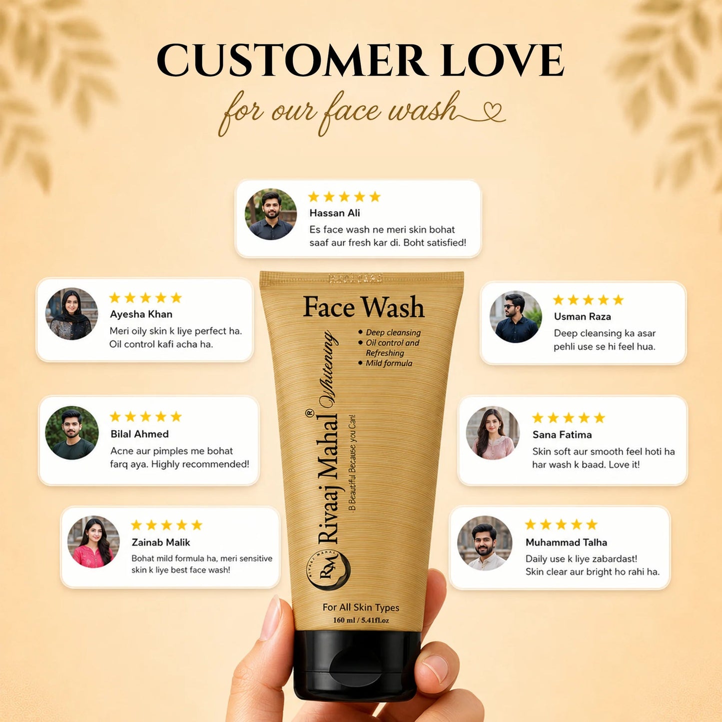 Rivaaj Mahal Face Wash